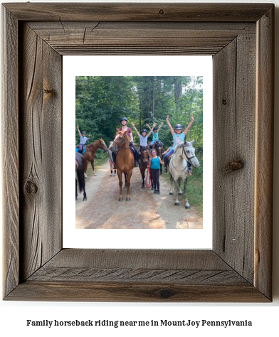 family horseback riding near me in Mount Joy, Pennsylvania